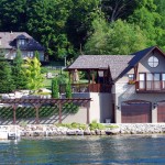 Shanty Bay Residence Boathouse and Home